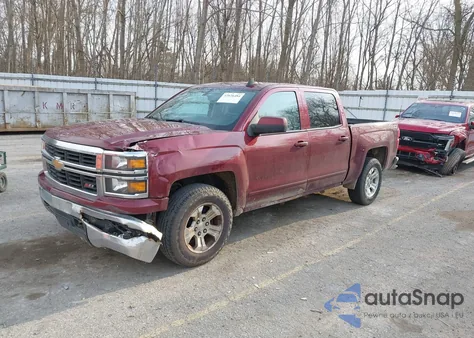 2015 Chevrolet Silverado 1500 2Lt from USA, damaged, VIN 3GCUKREC3FG323286